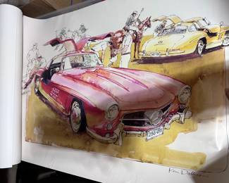Gullwing Ken Dallison Print Signed $20.00