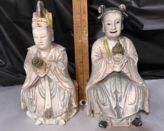 2 Antique Chinese Figurines $500.00