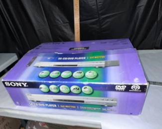 Sony DVD Player $18.00