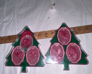 Crystal Ornaments Both $6.00