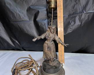 Bronze Lamp, Needs Repair $40.00