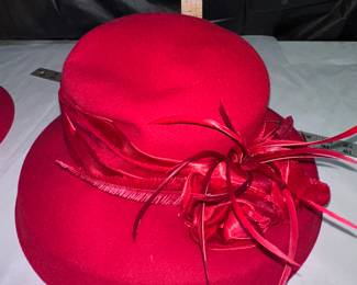 Red Hat with Feathers $8.00
