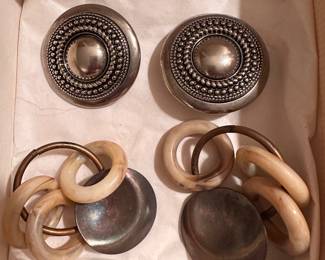 2 Pairs of Clip-on Earrings #2 $5.00