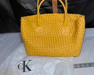 Calvin Klein Basket Weave Purse $22.00