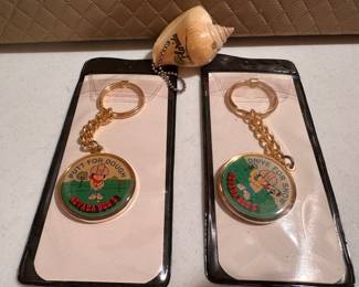 2 Keychains $ 2.00