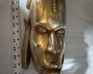 Gold Tribal Mask $19.00