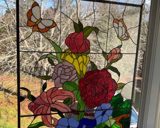 Nice large hanging stained glass