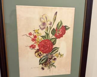 Rare lithograph by Lila Moore Keen