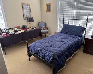 Iron full size bed #2.