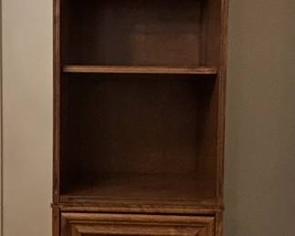 ? pecan Thomas etagere with drawers that matches larger one (see notes)
