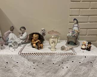 LLadro, Swarovski and Precious Moments pieces