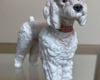 Lladro standard poodle