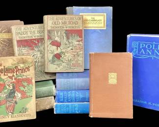 ANMC761 Antique Vintage Books 12 books total
