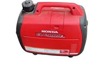 ANMC784 Honda Generator Lot 2	Gas powered generator rated 2.0k VA