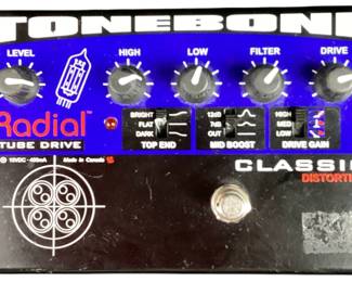 ANMC768 Radial Tube Drive Tone Bone Guitar effects pedal