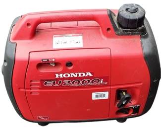 ANMC783 Honda Generator Lot 1	Gas powered generator rated 2.0k VA