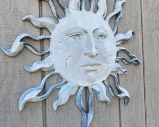 Metal Sun Hanging $ 40.00