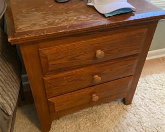 3 Drawer End Table $ 58.00