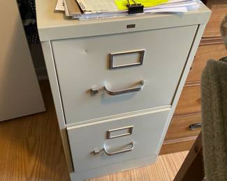 2 Drawer File Cabinet $ 34.00
