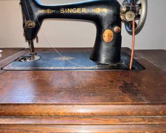 Antique Singer sewing machine