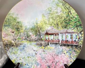 Royal Doulton Garden of Tranquility decorative plate