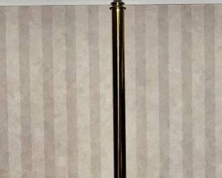Brass floor lamp