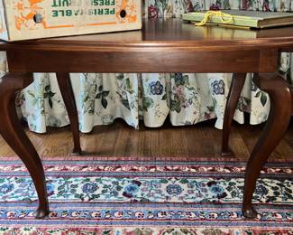 Oval coffee table by Belton Cabinet Co.