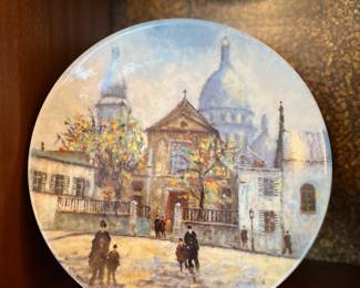 Louis Doll decorative plate