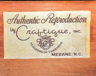 Maker's label