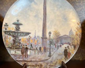 Louis Doll decorative plate