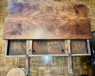 Alternate view of gaming table with sliding top