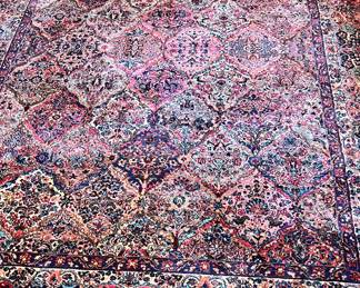 Karastan area rug, living room