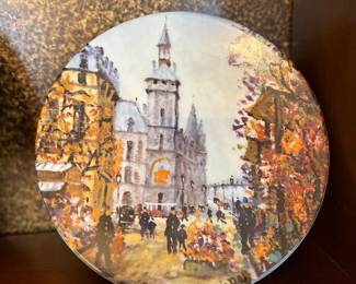 Louis Doll decorative plate