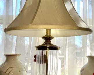 Stiffel crystal lamp