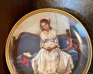 Rockwell decorative plate by Knowles