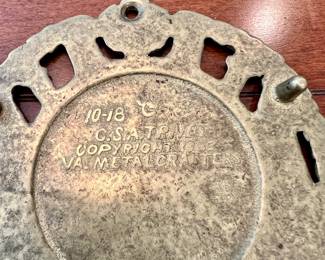 Maker's stamp