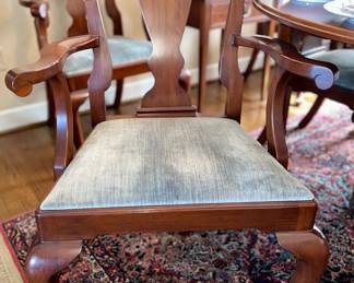 Henkel-Harris splat back arm chair