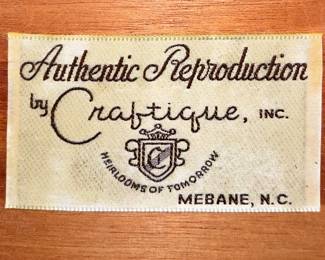 Maker's label