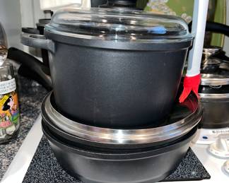 Berndes pans and pot (Germany)