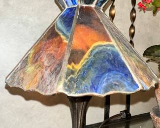 Small Tiffany style lamp
