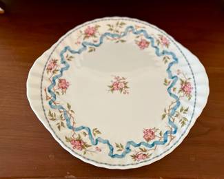 Minton Ribbons & Blossom plate