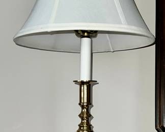 Brass table lamp'