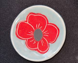 Small pottery dish