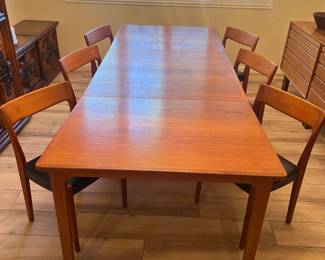 Denmark table Swedish chairs