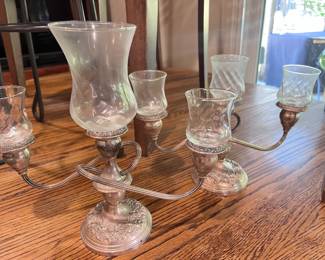 Kirk and sons sterling candelabra set