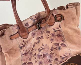 Made in Italy Suede Tote