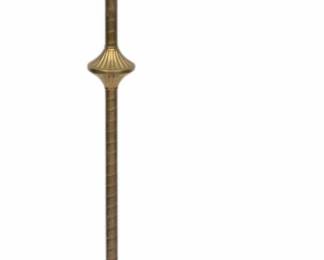 Lot 1043 Brass & Iron Bridge Lamp, Griffin Crest 1940