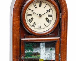 Lot 1039 Jerome & Co (American) Beehive Clock Shelf Clock, 30 Hour Spring Movement 19th Century
