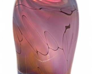 Lot 1007 D'Luna Studio (American) Art Glass Vase, 1996