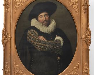 Lot 1086 After Franz Hals Print I 'Portrait of a Man'